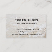 Tropischer Insel-Strand-Ananas-Reise-Tourismus Visitenkarte (Rückseite)