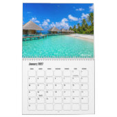 Tropischer Inseln Kalender (Jan 2027)
