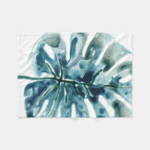 Tropischer Jewel Palm Fleecedecke (Vorderseite (Horizontal))