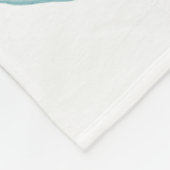 Tropischer Jewel Palm Fleecedecke (Ecke)