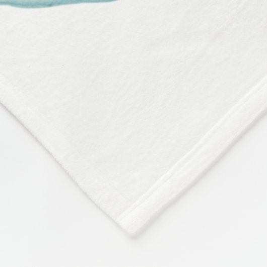 Tropischer Jewel Palm Fleecedecke (Ecke)