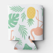 Tropischer Junggeselinnen-Abschied Cooler | Flamin Dosenkühler (Rückseite)