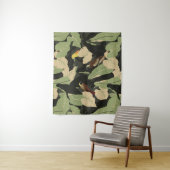 Tropischer Jungle Parrot Toucan Birds Wandteppich (Beispiel)