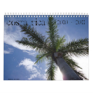 Tropischer Kalender Costa Ricas 2010 - 2011
