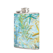 Tropischer Kapselkolben unter Meer Flachmann (Links)