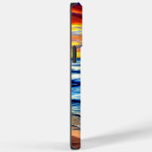 Tropischer karibischer Sonnenuntergang über dem kl Case-Mate iPhone Hülle (Rückseite / Rechts)