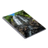Tropischer Kepirohi-Wasserfall Notizblock (Rechte Seite)