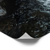 Tropischer Kepirohi Wasserfall Poster (Ecke)