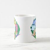 Tropischer Kranz Kaffeetasse (Mittel)