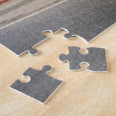 Tropischer Kunsthandwerkermarkt am Straßenrand Puzzle (Seite)