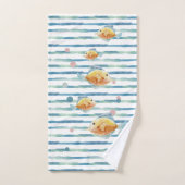 TROPISCHER KÜSTENFANG, KÜSTENBRICHT, STRAND BADHANDTUCH SET (Handtuch)