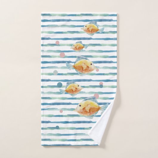 TROPISCHER KÜSTENFANG, KÜSTENBRICHT, STRAND BADHANDTUCH SET (Handtuch)