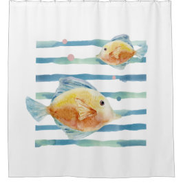 TROPISCHER KÜSTENFANG, KÜSTENBRICHT, STRAND DUSCHVORHANG