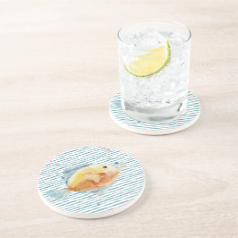 TROPISCHER KÜSTENFANG, KÜSTENBRICHT, STRAND GETRÄNKEUNTERSETZER