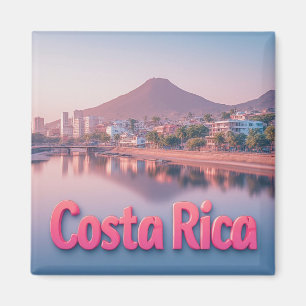 Tropischer Küstenort Costa Rica Magnet