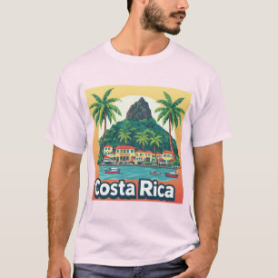 Tropischer Küstenort Costa Rica T-Shirt