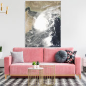 Tropischer Kyklon Gonu im Arabischen Meer Leinwanddruck (Insitu (Wohnzimmer))