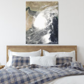 Tropischer Kyklon Gonu im Arabischen Meer Leinwanddruck (Insitu (Schlafzimmer))