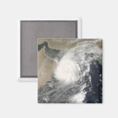 Tropischer Kyklon Gonu im Arabischen Meer Magnet (Vorderseite/Rückseite)