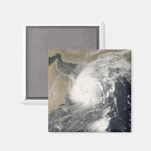 Tropischer Kyklon Gonu im Arabischen Meer Magnet (Vorderseite/Rückseite)