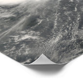 Tropischer Kyklon Gonu im Arabischen Meer Poster (Ecke)