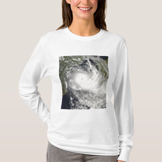 Tropischer Kyklon Jokwe in Mosambik Channe T-Shirt (Vorderseite)