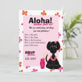 Tropischer Labrador Einladung (Stehend Vorderseite)