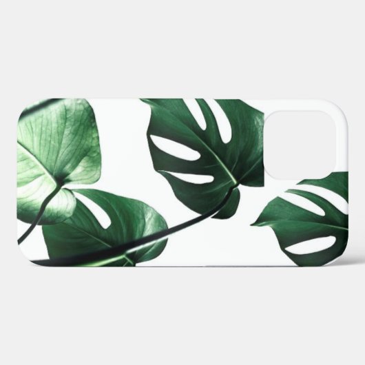 Tropischer Leaf-Fall Case-Mate iPhone Hülle (Rückseite (Horizontal))