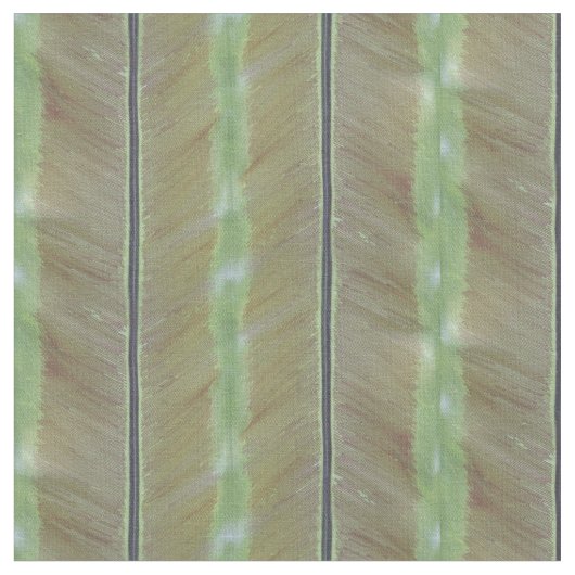 Tropischer Leaf Streifen Stoff (Nahaufnahme)