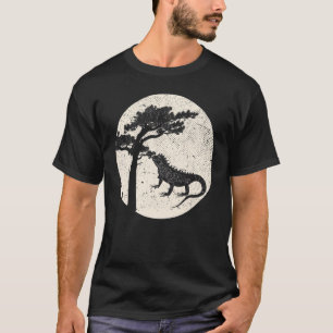 Tropischer Leguan Reptil Tier Echse Vintage Igu T-Shirt