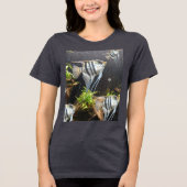 Tropischer Leinwand Bella T - Shirt (Vorderseite)