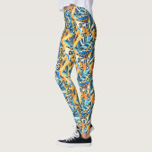 Tropischer Leopard Leggings (Links)