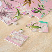 Tropischer Leopardenprint Puzzle (Seite)