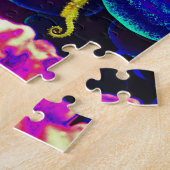 Tropischer Lumineszenz-Korallen-Seepferd Anthias-F Puzzle (Seite)