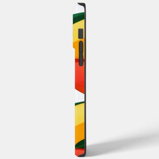 Tropischer Mango-Tango Case-Mate iPhone Hülle (Rückseite / Links)