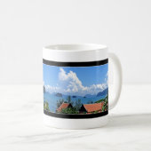 Tropischer Meerblick Thailands Kaffeetasse (VorderseiteRechts)
