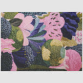 Tropischer Modernismus Floral Seidenpapier (Vorderseite)