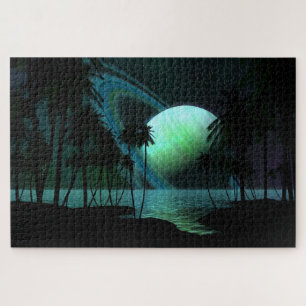 Tropischer Mond der Thetis Puzzle
