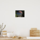 Tropischer Mond Poster (Küche)