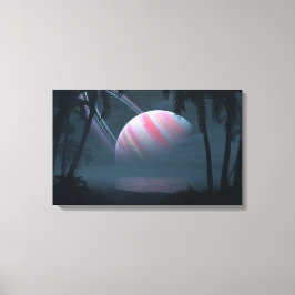 Tropischer Mond von Ianeira Leinwanddruck