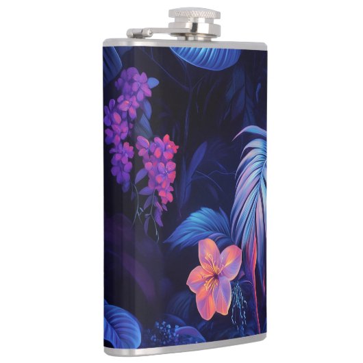 Tropischer Nachtgarten Flachmann (Rechts)