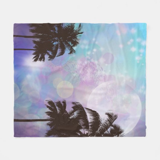 TROPISCHER NACHTSKLAG FLEECEDECKE (Vorderseite (Horizontal))
