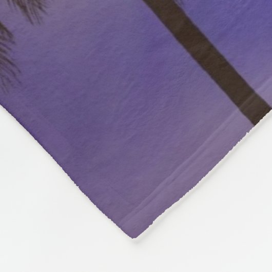 TROPISCHER NACHTSKLAG FLEECEDECKE (Ecke)