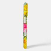 Tropischer nahtloser Hibiskus Case-Mate iPhone Hülle (Rückseite / Rechts)