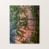 Tropischer Nationalpark des Strand-| Corcovado Puzzle (Vertikal)