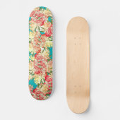 Tropischer Oleander-BlumenBlumen-InselSkateboard Skateboard (Vorderseite)