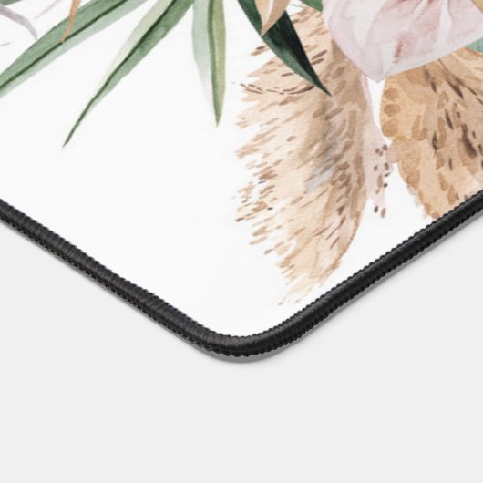 Tropischer Orchid mit maßgeschneidertem Monsterang Schreibtischunterlage (Ecke)