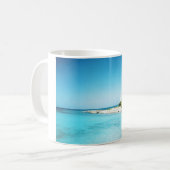 tropischer Ozean Kaffeetasse (Vorderseite Links)