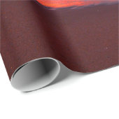 Tropischer Ozean-Sonnenuntergang Geschenkpapier (Rolleneckpunkt)