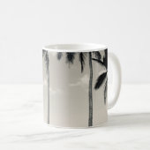 TROPISCHER PALMBAUM AM STRAND KAFFEETASSE (VorderseiteRechts)